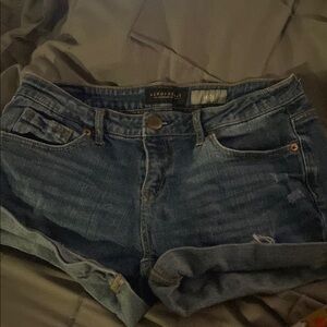 Aeropostale Dark Blue Denim Shorts
